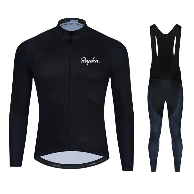 Long-sleeved cycling set