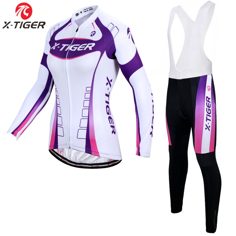 X-Tiger - Women's long-sleeved cycling set