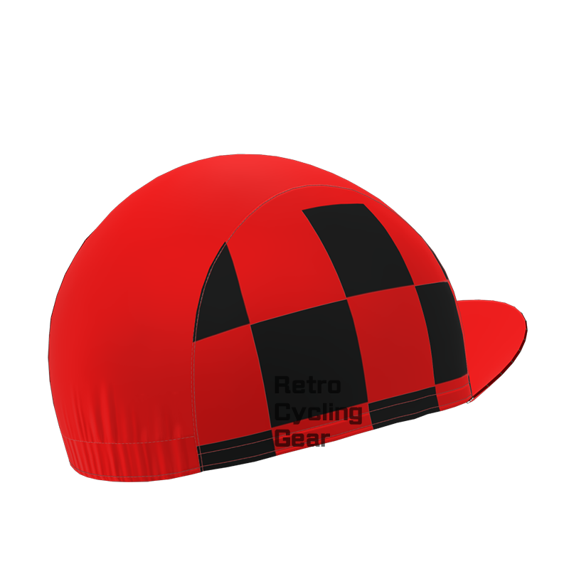 Red Peugeot Retro Cycling Cap