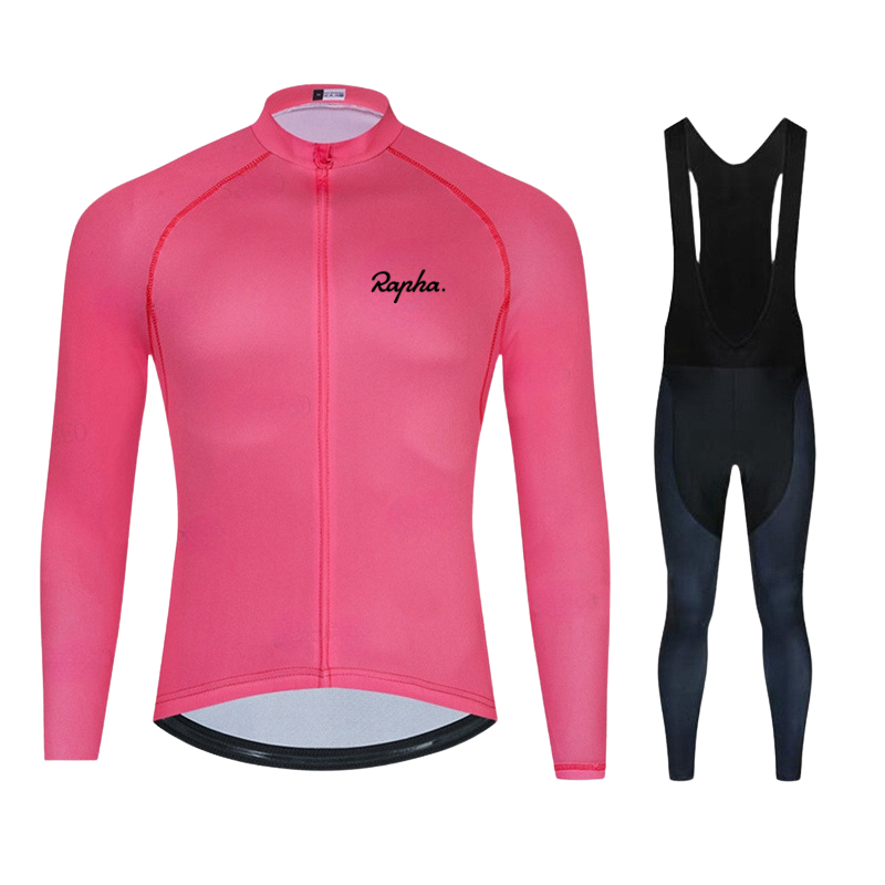 Long-sleeved cycling set