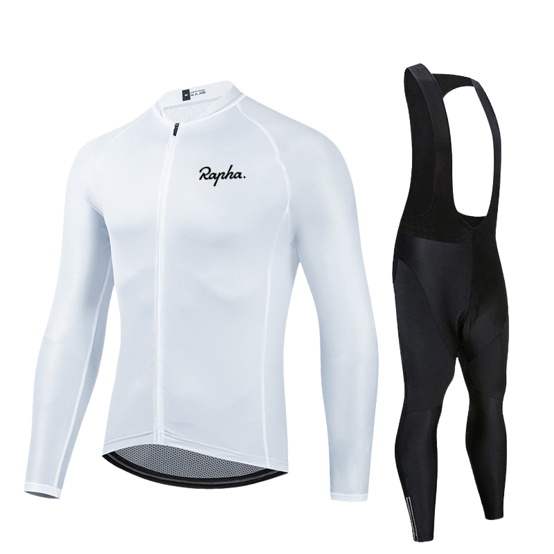 Long-sleeved cycling set