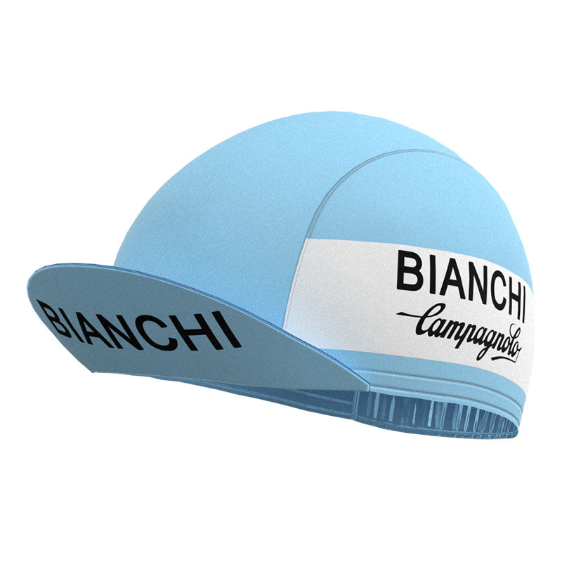 Bianchi Blue Retro Cycling Cap