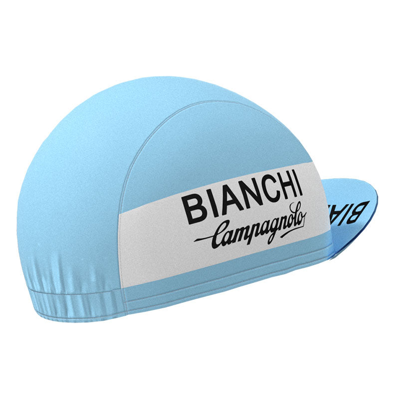 Bianchi Blue Retro Cycling Cap