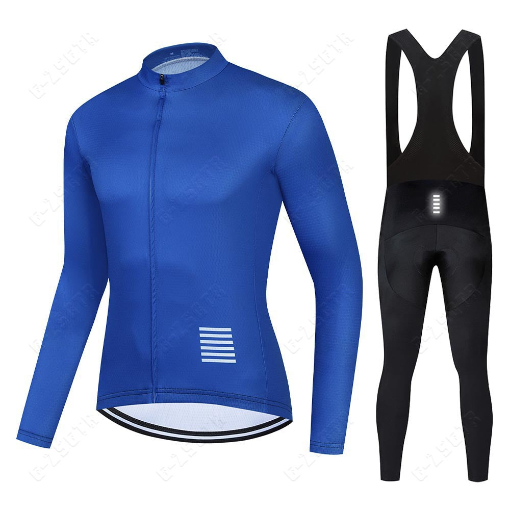 Long-sleeved cycling set