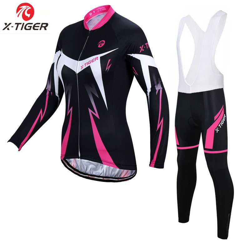 X-Tiger - Women's long-sleeved cycling set