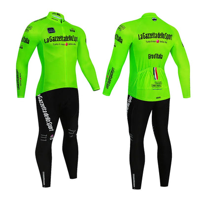 Giro d'Italie - Long sleeved pro cycling kit