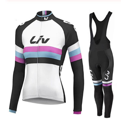 LIV V2 - PRO WOMEN'S WINTER CYCLING SET WITH BIBS