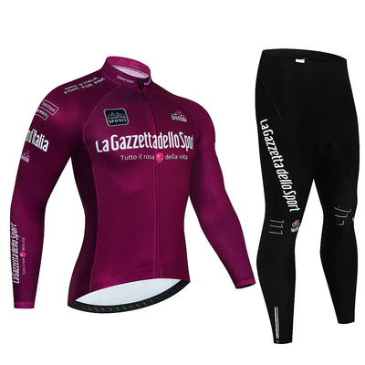 Giro d'Italie - Long sleeved pro cycling kit