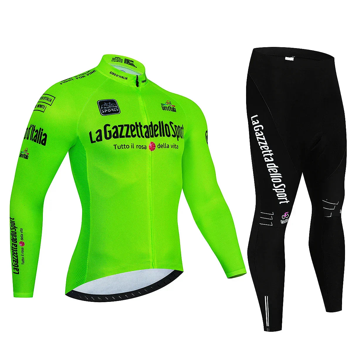 Giro d'Italie - Long sleeved pro cycling kit